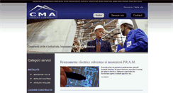 Desktop Screenshot of cma-construct.ro